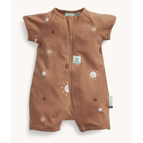 ergoPouch Short Sleeve Layer 0.2 TOG Sunny [Age: 0-3 Months (000)]