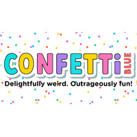 Confetti Blue